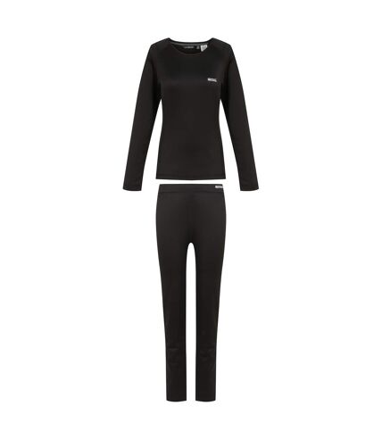 Ensemble thermique femme noir Regatta