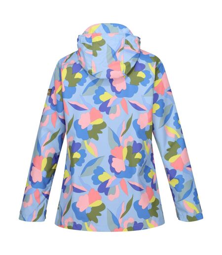 Womens/ladies bayletta abstract floral waterproof jacket multicoloured Regatta