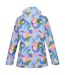 Womens/ladies bayletta abstract floral waterproof jacket multicoloured Regatta-2