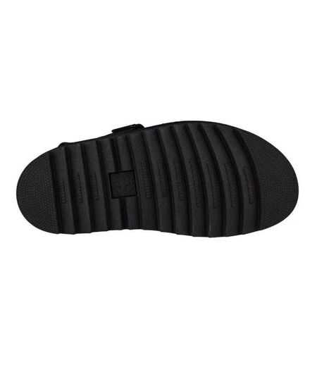 Womens/ladies Voss Quad Leather Sandals Black Dr Martens