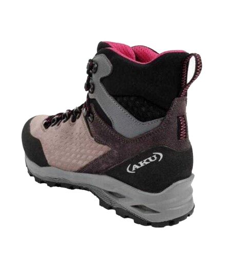 Womens/ladies Alterra Ii Leather Gore-tex Trekking Trainers Multicoloured Aku
