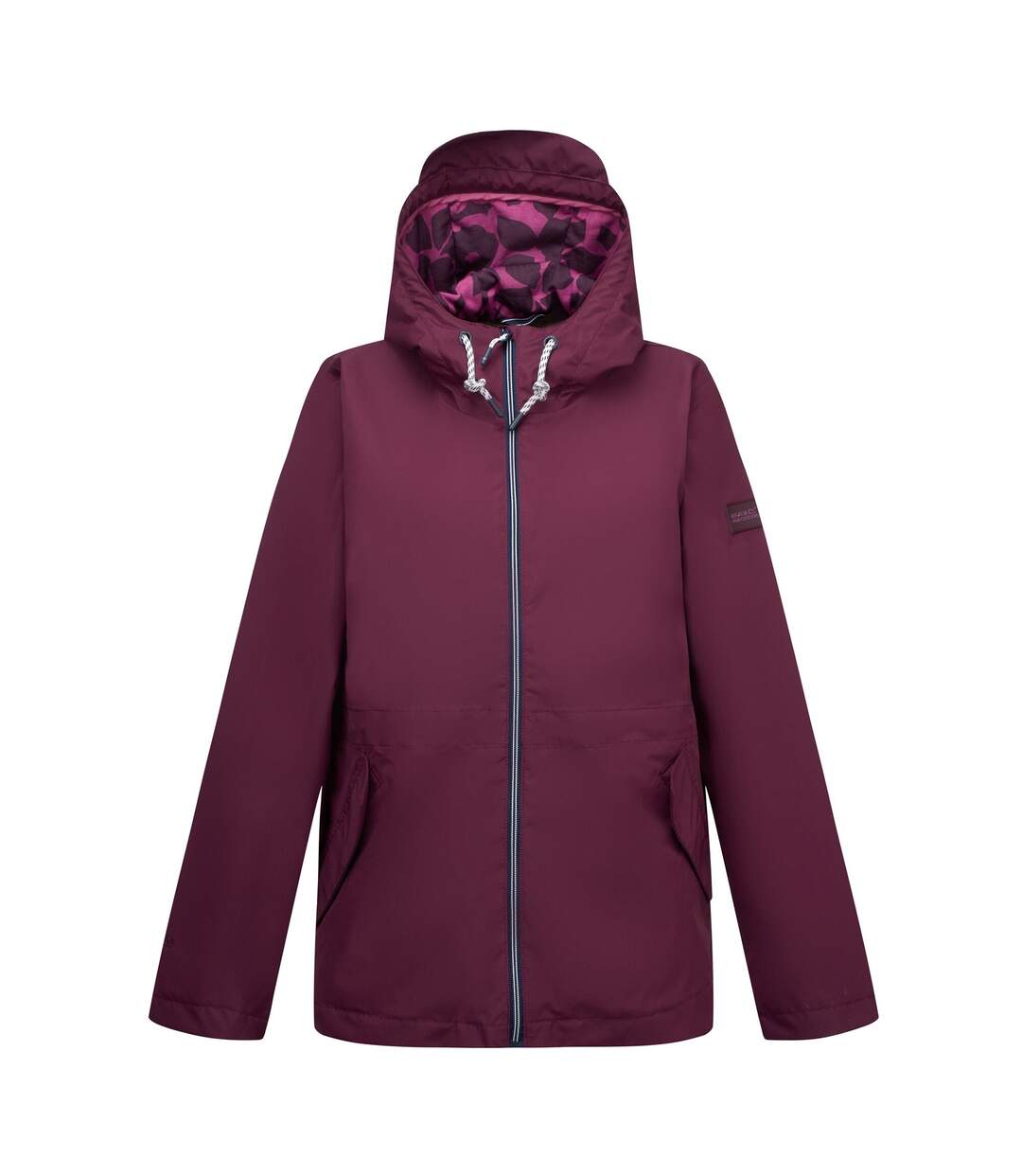 Veste Imperméable À Capuche Bayletta Femme Pourpre Regatta-2