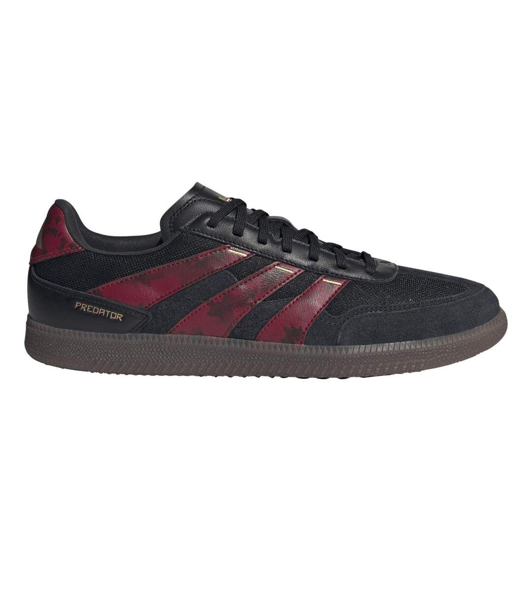 Baskets De Foot En Salle Predator Homme Noir Rouge Adidas-1