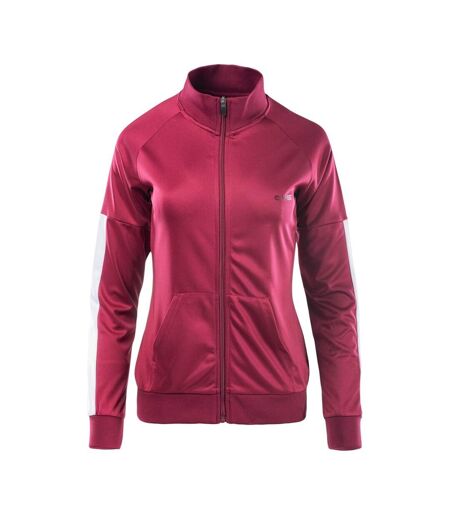 Veste Delian Femme Betterave Rouge Blanc Hi-Tec