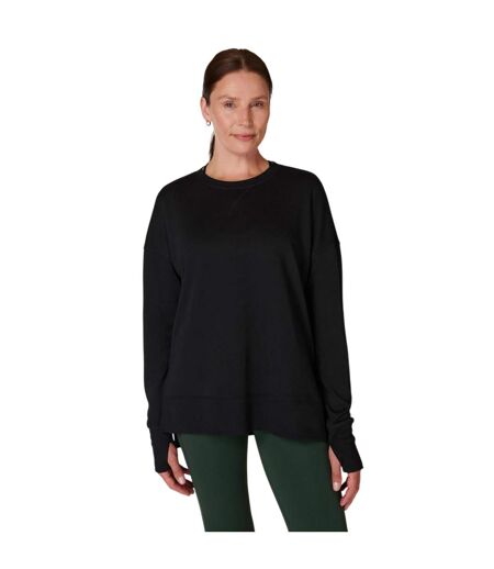 Sweat Motif/style Long After Class Femme Noir Sweaty Betty