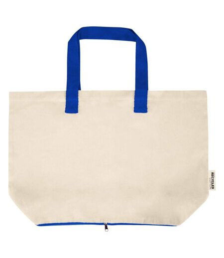 Tote Bag Sierra Taille Unique Naturel Bleu Roi Floso