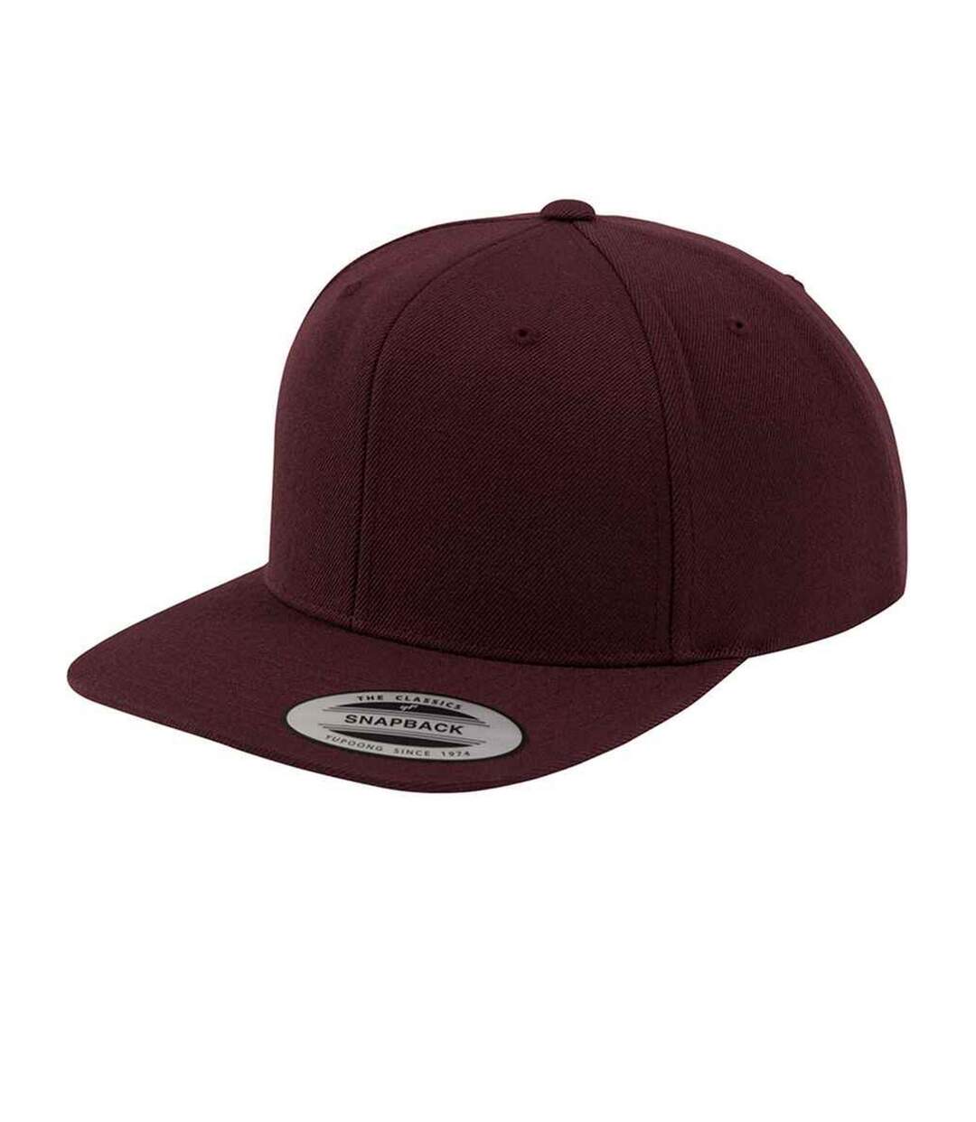 Casquette ajustable classic homme pourpre Flexfit-1