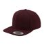 Mens classic snapback cap maroon/maroon Flexfit