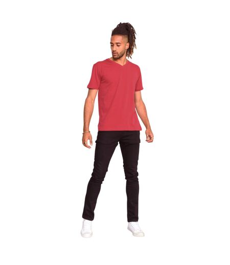 T-shirt D555 Signature Homme Rouge Duke
