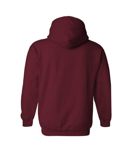 Sweat À Capuche Adulte Pourpre Foncé Gildan