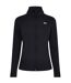 Womens/ladies Moisture Wicking Jacket Black Under Armour-2