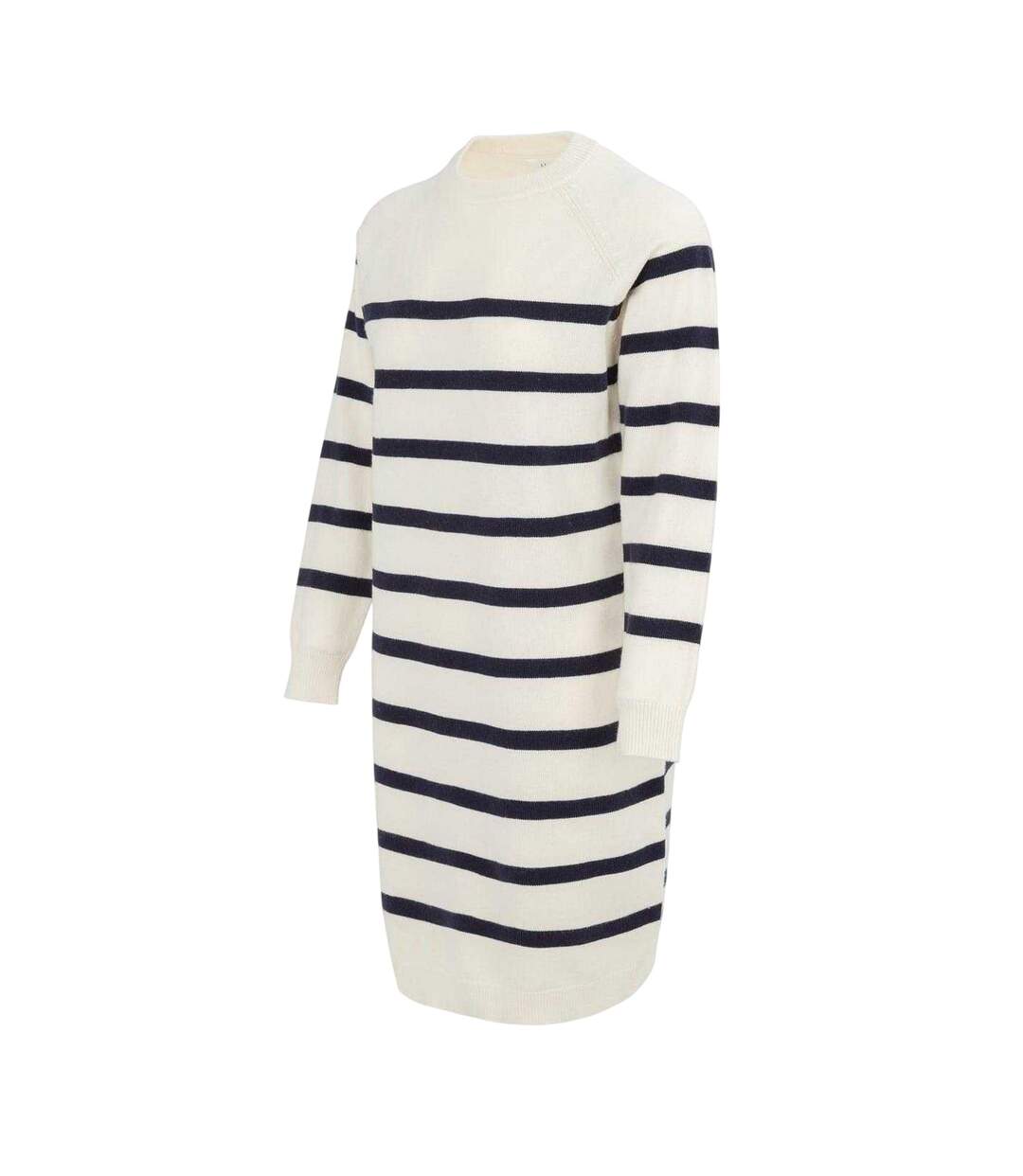 Robe-pull Motif/style À Rayures Femme Noir Blanc Miso-3