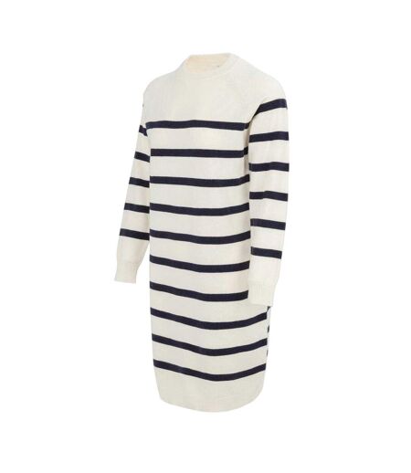 Robe-pull Motif/style À Rayures Femme Noir Blanc Miso