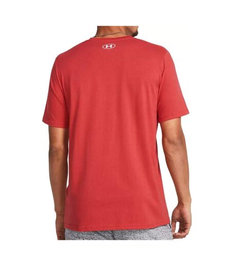 T-shirt Rouge Homme Under Armour Update - L