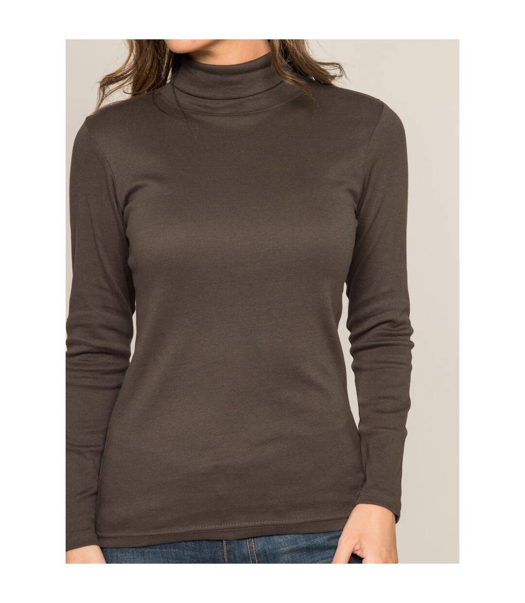 Sous Pull Col Roule Pur Coton Organique Fusee Dona X Lisa Atlas For Men