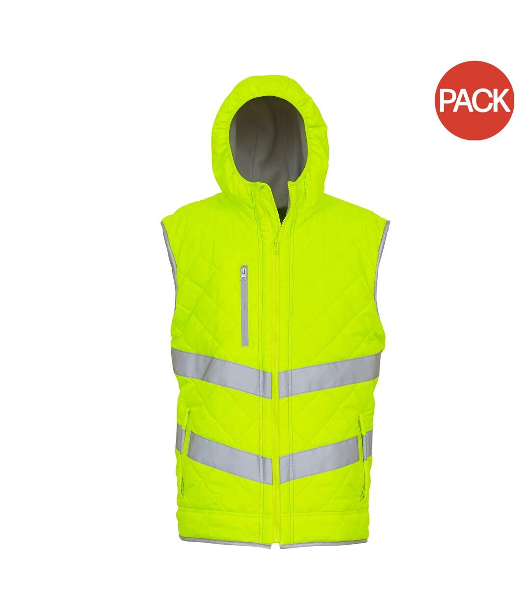 Vestes sans manches kensington adulte jaune Yoko