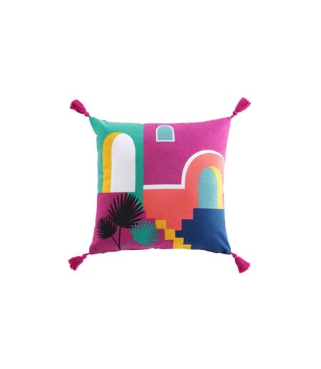 Coussin Déco Senorita 45x45cm Multicolore