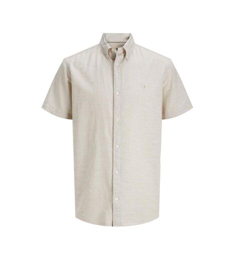Chemise beige homme jack & jones summer0 - l