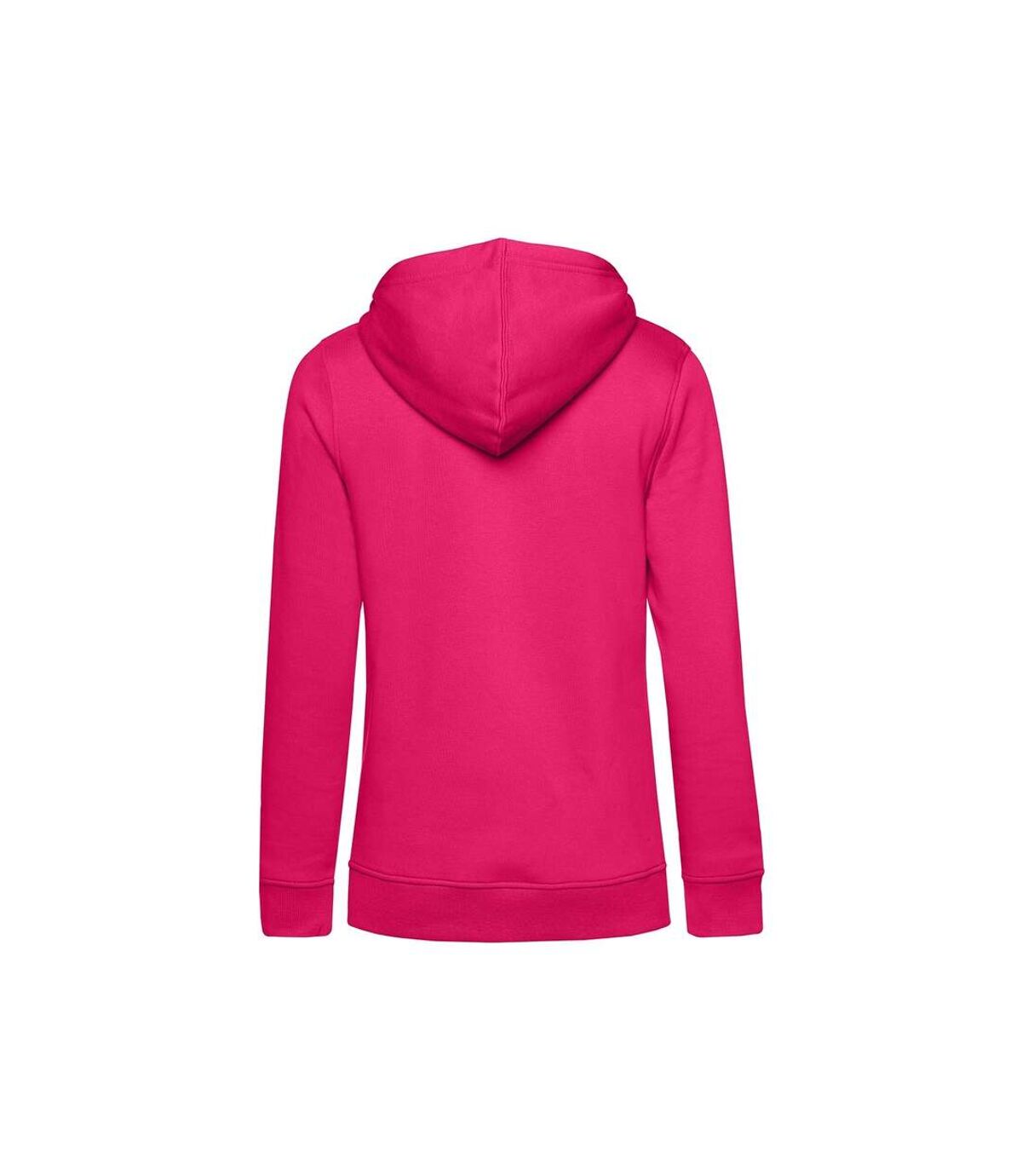 B&C Womens/Ladies Organic Hoodie (Magenta)