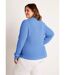Pull maille brillante col rond-2