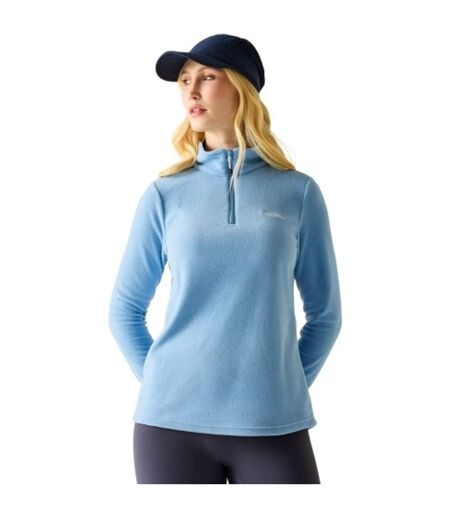 Womens/ladies Sweetheart Quarter Zip Fleece Top Pop Regatta