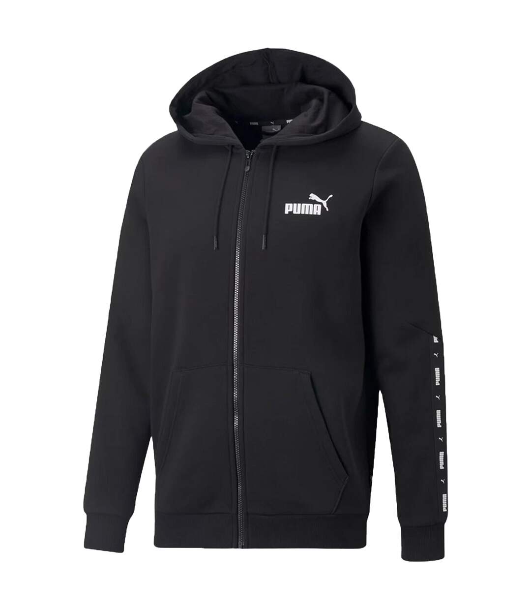 Veste À Capuche Essential+ Homme Noir Puma-1