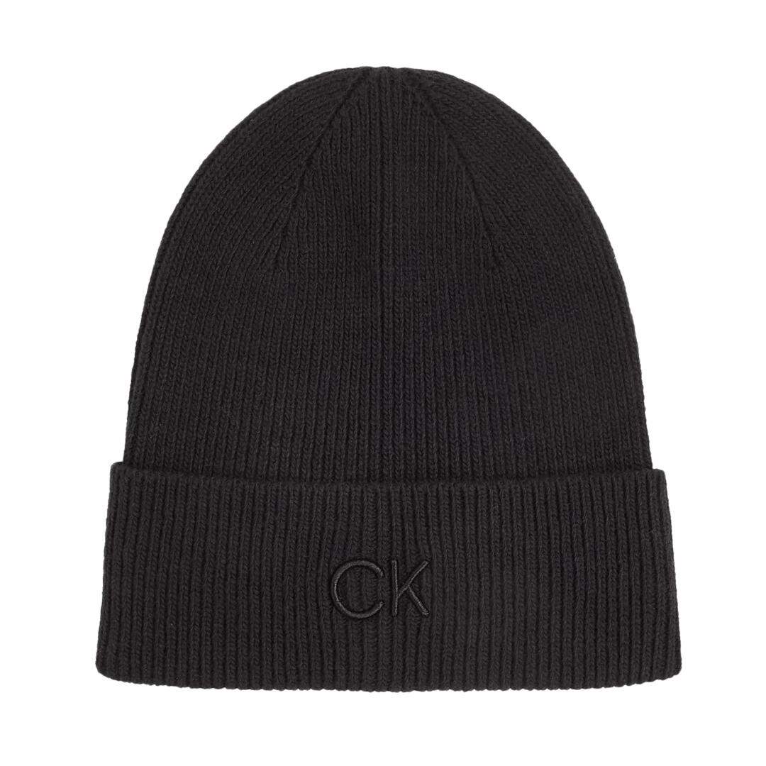 Bonnet Noir Femme Calvin Klein Jeans Fine - Taille unique-1