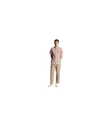 Chemise Manches Courtes Homme Rose Lyle & Scott