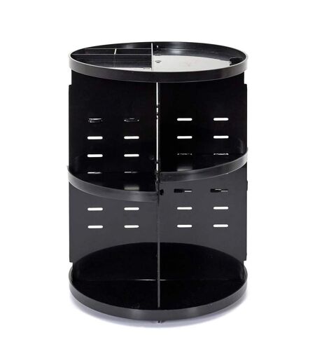Carrousel de Maquillage Rotation 30cm Noir