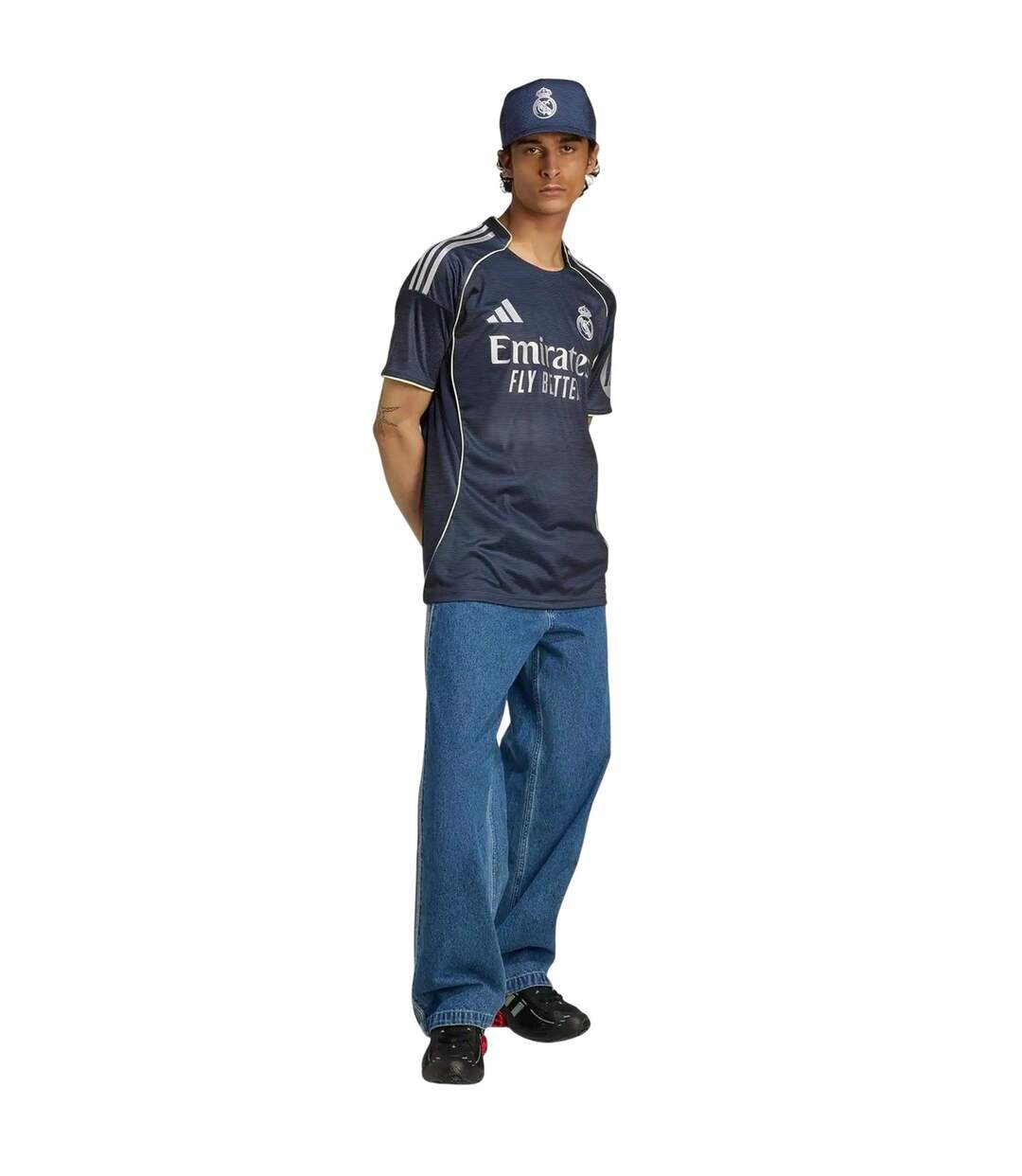 Maillot Extérieur Motif/style Real Madrid Cf 25/26 Homme Bleu Adidas-1