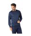 Pyjama long col rond homme Mercerisé Eminence-1