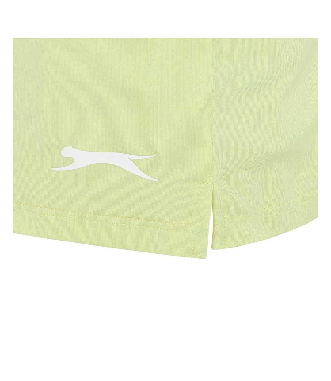 Jupe-short Court Femme Vert Citron Sombre Slazenger-4