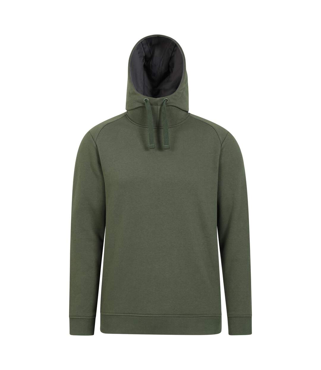 Mountain Warehouse Mens Alder High-Neck Hoodie (Khaki)