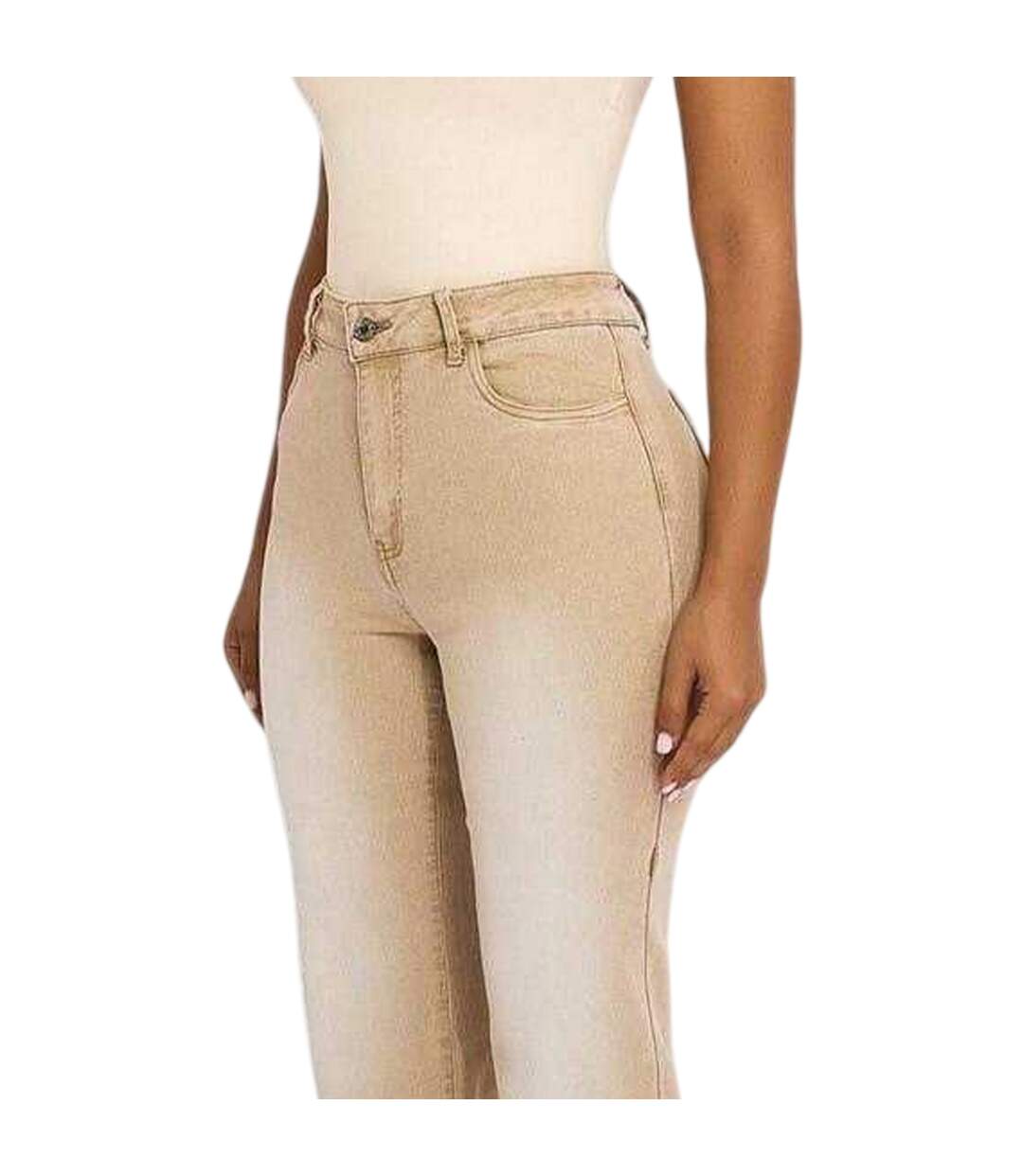 Jean Cindy Femme Beige Mars The Label-4