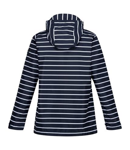 Veste imperméable bayletta femme bleu marine / blanc Regatta