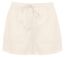 Short en lin - Femme - PATS723 - beige ivoire-1