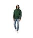 Unisex Adult Rila Recycled Cotton Lightweight Hoodie Forest Green Iqoniq-1