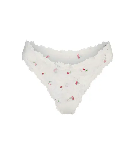 String Motif/style Cerise Femme Blanc Cassé Skims