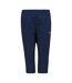 Pantacourt Club Femme Bleu Foncé Head-2