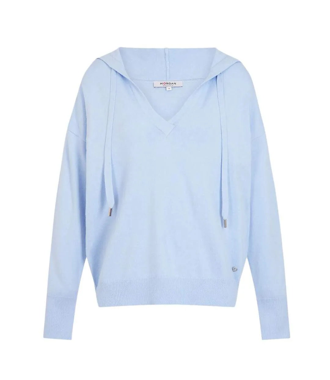 Pull bleu femme morgan mbalona-2