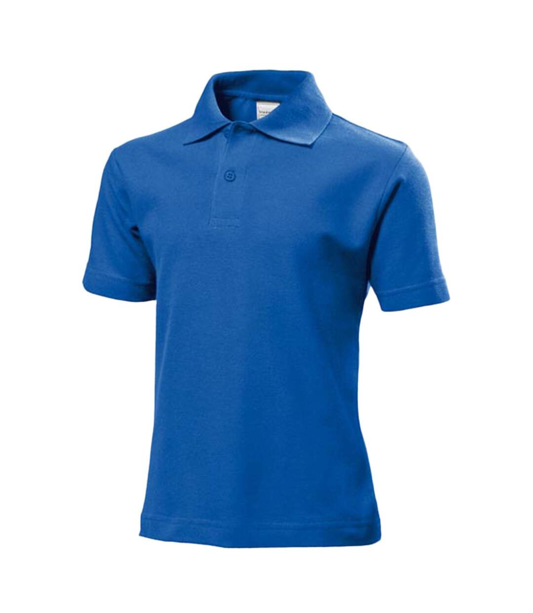 Polo Enfant Bleu Roi Vif Stedman-1