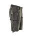 Mens Advanced Holster Pocket Work Shorts Dark Anthracite Mascot-3