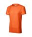 T-shirt Resist Homme Orange Rimeck-3
