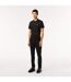 Mens Organic Cotton Slim Chinos Black Lacoste-1