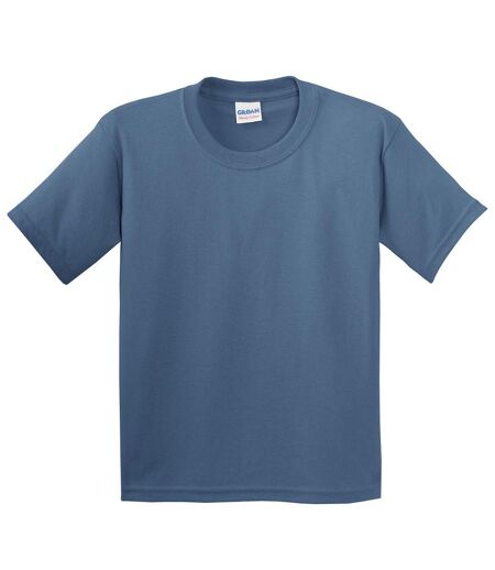 Youth Unisex Heavy Cotton T-shirt Indigo Blue Gildan