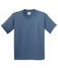 Youth Unisex Heavy Cotton T-shirt Indigo Blue Gildan-1