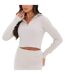 Pull Motif/style Court Femme Gris I Saw It First-2