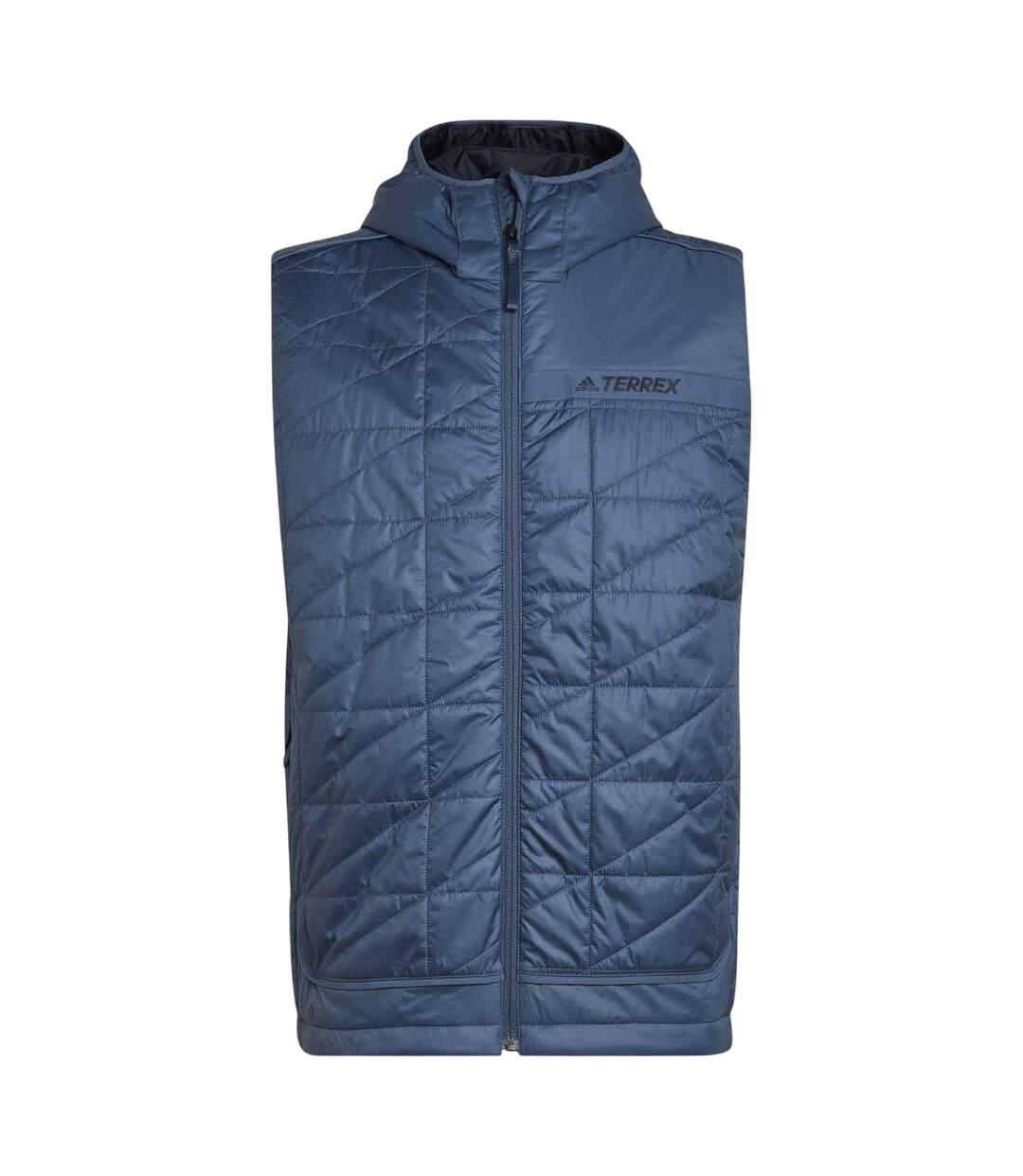 Doudoune Sans Manches Motif/style À Motifs Homme Bleu Adidas-2