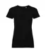 Womens/ladies Authentic Pure Organic Tee Black Russell-1