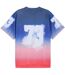 Mens Hooptopia Sunset T-shirt Persian Blue Puma-3